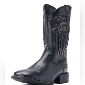 Ariat Men’s Sport My Country VentTek  Western Boots size 9 EE.